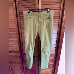 Green Chinos khakis  Across the Pond